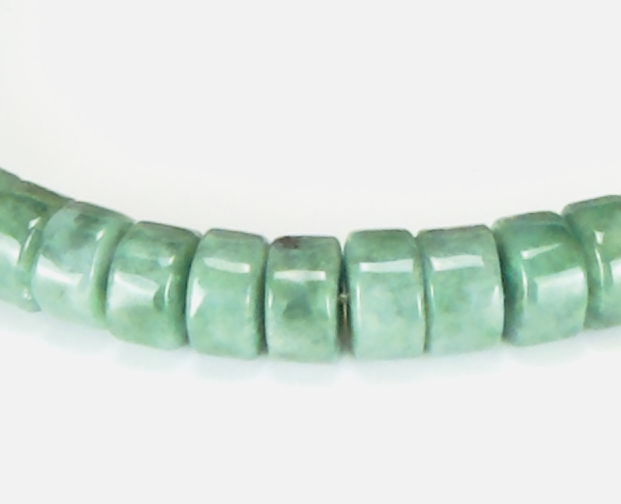 Jade and Sterling Silver Bracelet