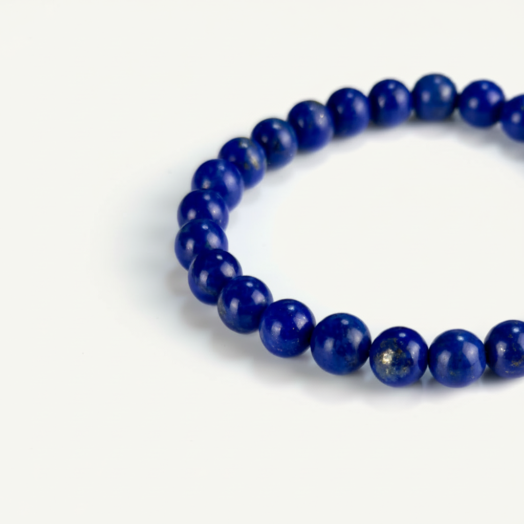 Lapis Lazuli and Sterling Silver Bracelet